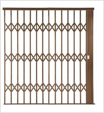 Aluminium burglar-Sliding door